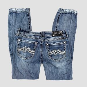 Vintage y2k Miss Me Jeans Denim Bootcut Blue Jeans